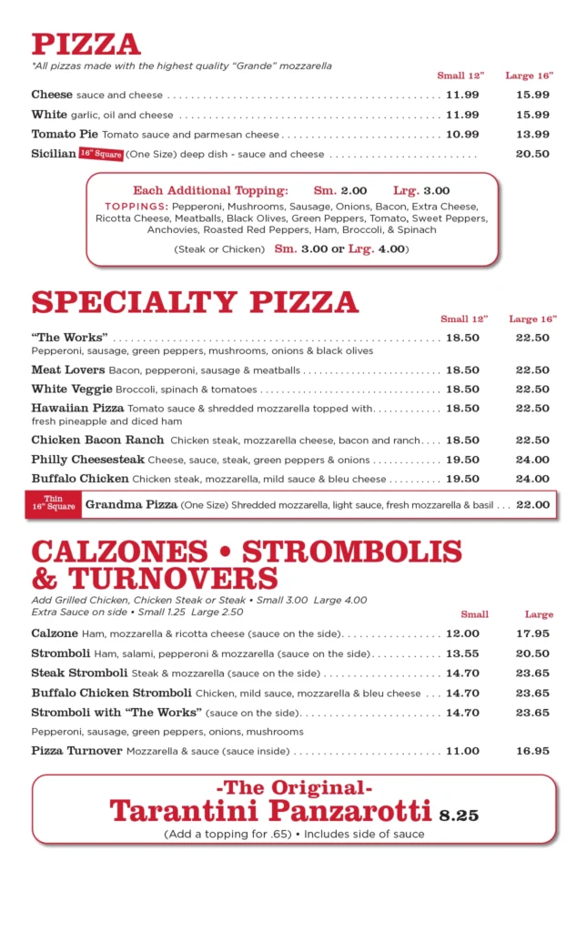 Marlton Gaetano Pizza