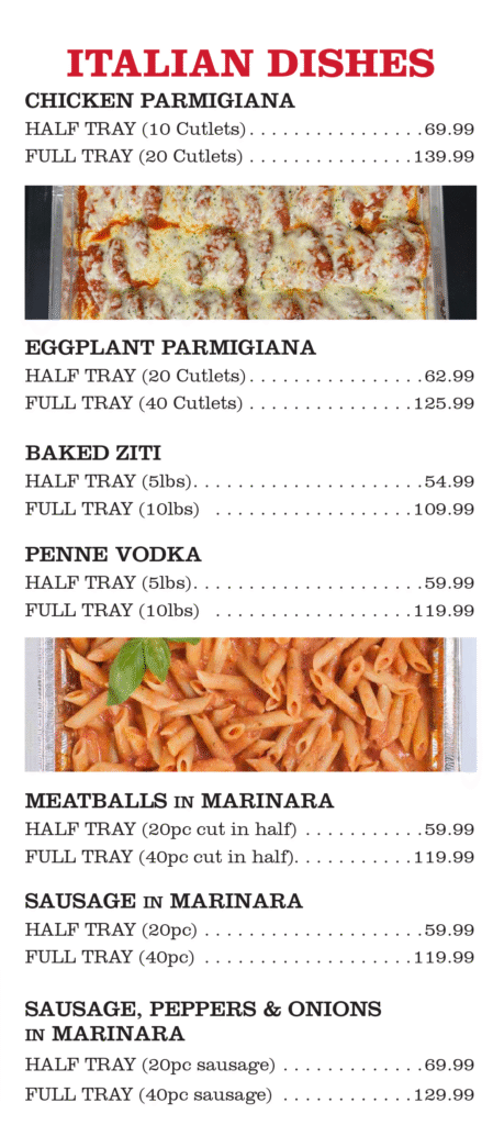 Gaetanos Catering Italian